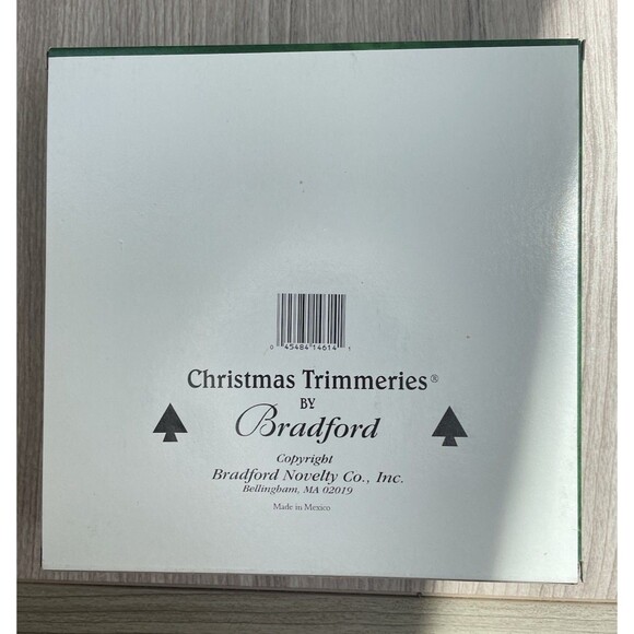 Vintage Christmas Trimmeries  glass ornaments Hand Decorated Drummer Boy - Picture 9 of 10